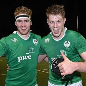 unworn Canterbury Ireland U-20 2016 home shirt rugby union men's jersey PWC IRFU